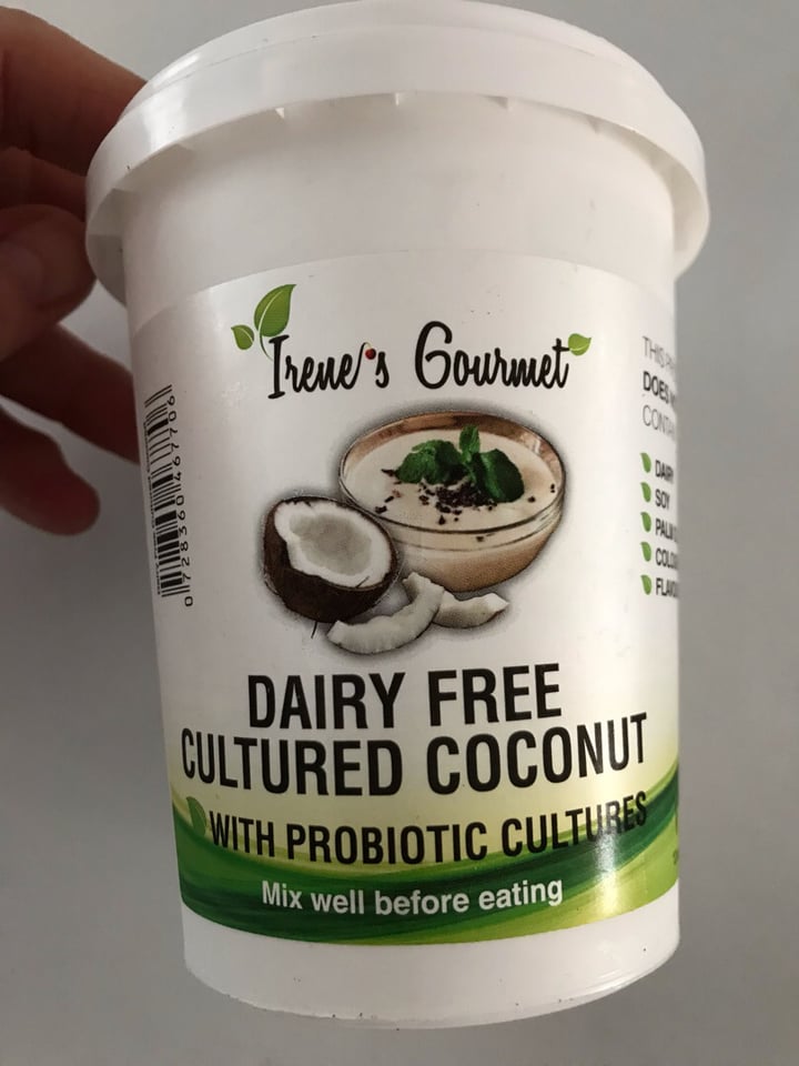 photo of Irene's Gourmet Cultured coconut yogurt shared by @kfletch on  23 Jul 2019 - review