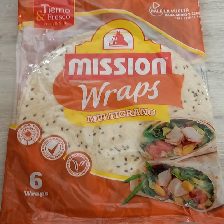 photo of Tierno e fresco Wrap shared by @senseiveg80 on  30 Apr 2022 - review