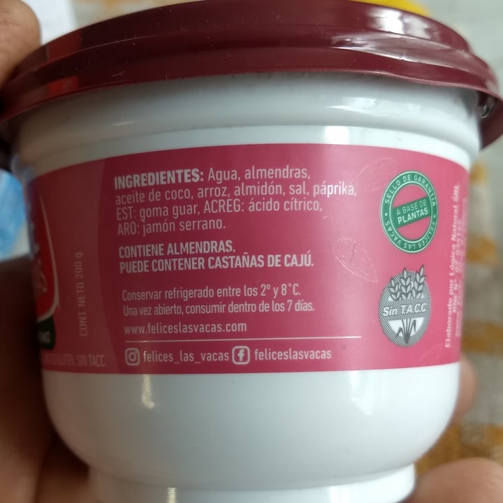 review photo of Felices Las Vacas Untable de Almendras sabor Jamón Serrano shared by @tony on 04 Dec 2020 - review