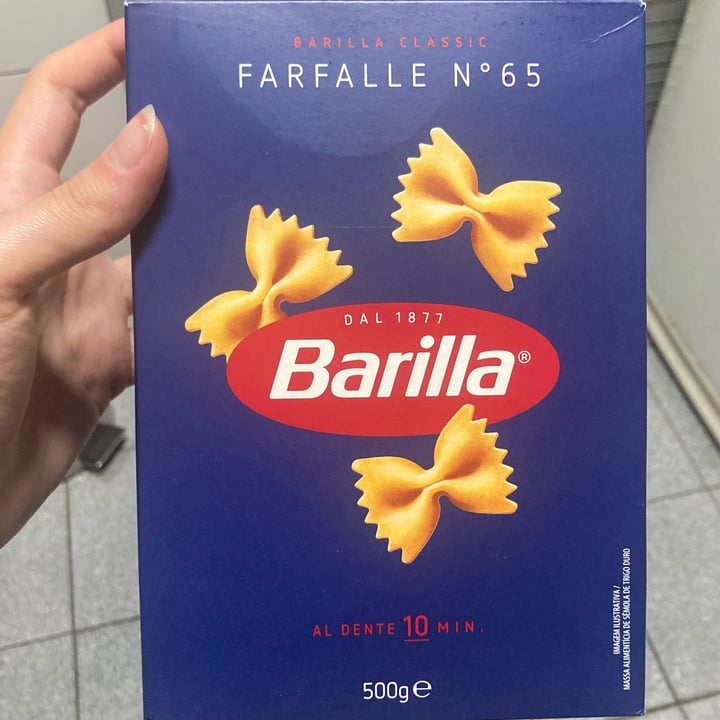 photo of Barilla Farfalle N. 65 shared by @rafacanto01 on  10 Oct 2022 - review