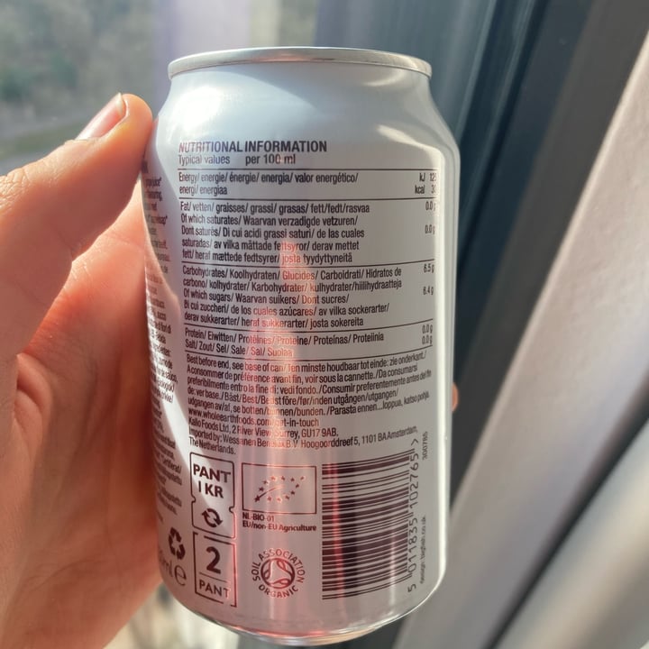 photo of Whole Earth Organic Sparkling Water Elderflower shared by @david- on  07 Mar 2022 - review