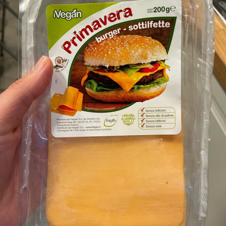 photo of Primavera Burger sottilfette shared by @miladyminni on  20 Jan 2022 - review