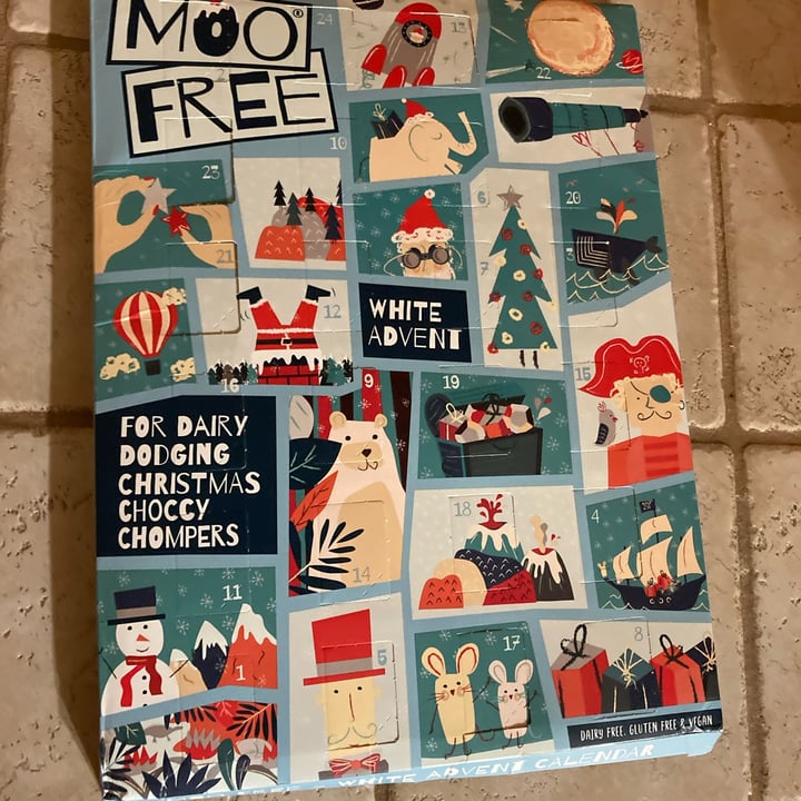 photo of Moo Free White Chocolate advent calendar shared by @charityslade19 on  07 Dec 2021 - review