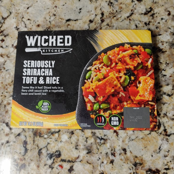photo of Wicked Seriously Sriracha Tofu and Rice shared by @thundergleep on  28 Dec 2021 - review