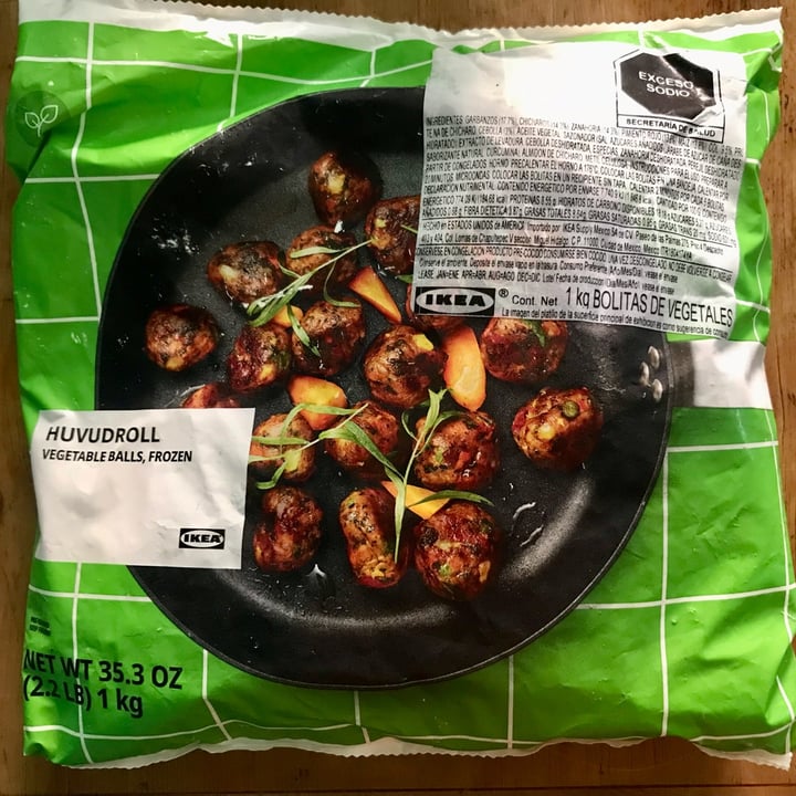photo of Ikea Huvudroll Bolitas de Vegetales shared by @aarton on  15 Nov 2021 - review