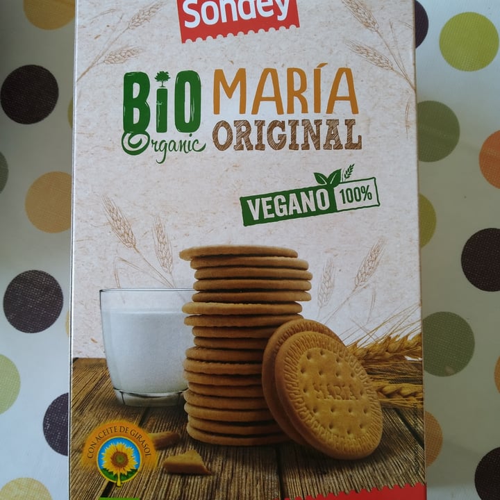 photo of Sondey Bio Organic María Original shared by @veganopedro on  13 Nov 2020 - review