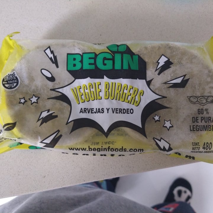 review photo of Begin Veggie Burgers Arvejas Y Verdeo shared by @camibrandan on 11 Aug 2022 - review