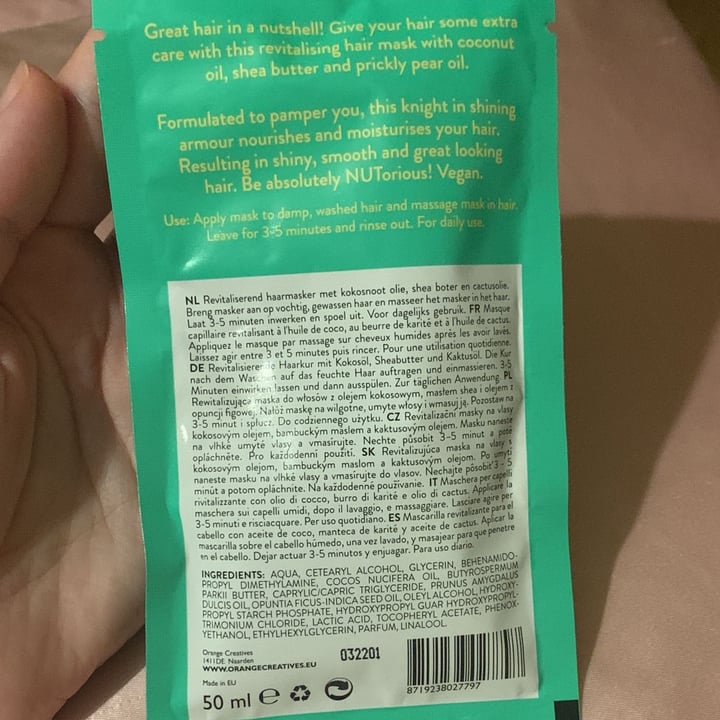 review photo of The Beauty Dept. Máscara Capilar “You Two Nuts” shared by @prilevy on 17 Jul 2022 - review