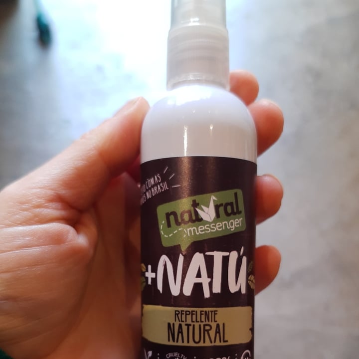 photo of +natú natural messenger Repelente Natural shared by @eloiza on  22 Jul 2021 - review