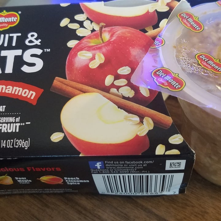 photo of Del Monte Fruit & Oats shared by @leerr on  19 Nov 2020 - review