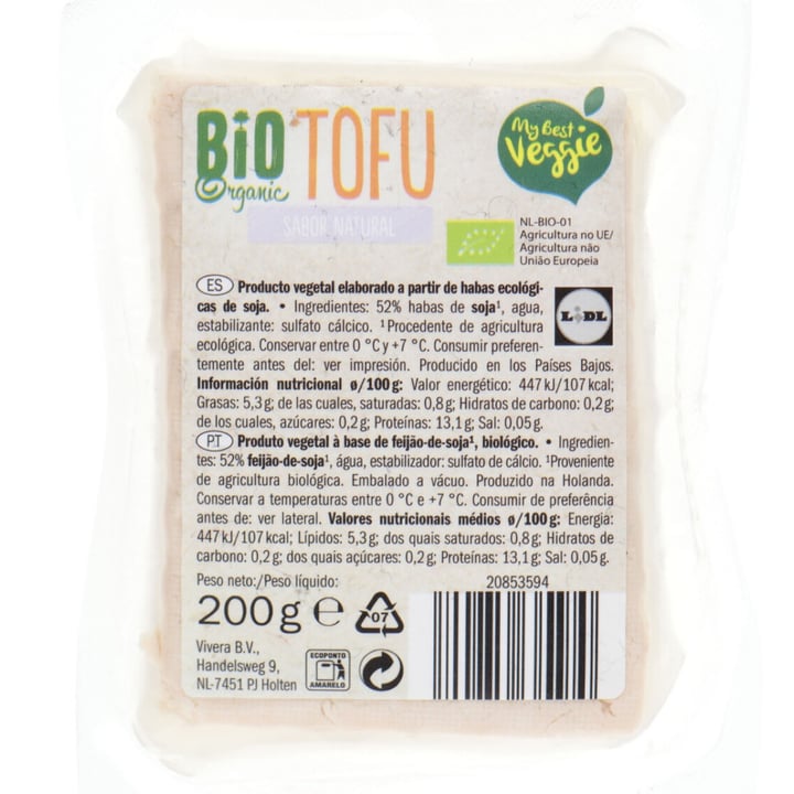 review photo of Bio-organic Tofu natural shared by @lili1 on 26 Aug 2021 - review