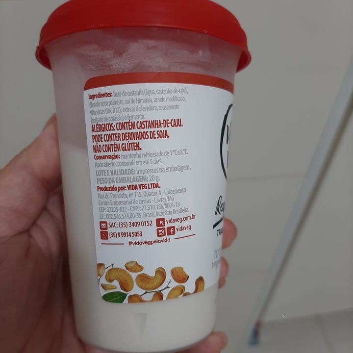 review photo of Vida Veg Requeijão Tradicional shared by @sgarbosa on 07 Sep 2022 - review