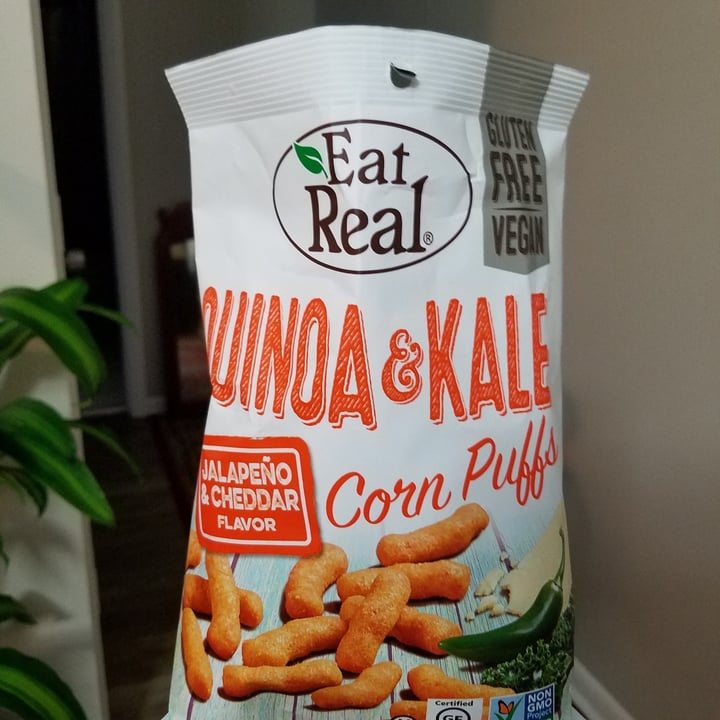 photo of Eat Real Jalapeno & Cheddar Quinoa Puffs shared by @goingtobed on  01 Jun 2020 - review