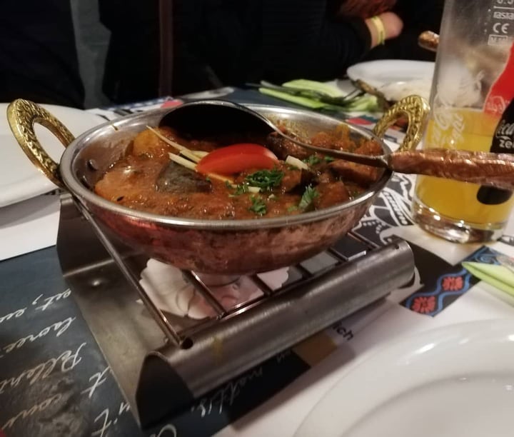 photo of SAHIB Eggplant with potatoes (I don't remember the name on the menu) shared by @vegiana on  23 Feb 2020 - review