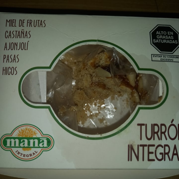 photo of Sana integral Turrón Integral shared by @taurusoul1111 on  26 Aug 2021 - review