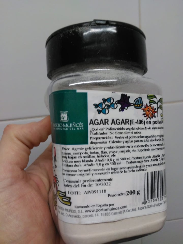 photo of Porto-Muiños Agar Agar shared by @nachouve on  06 Mar 2020 - review