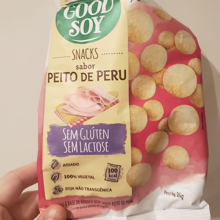 photo of Good Soy salgadinho sabor peito de peru shared by @liliandrea on  06 May 2022 - review