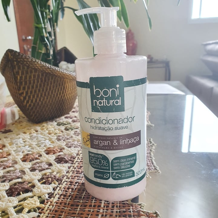 photo of Boni natural Condicionador hidratação suave shared by @julirtavares on  01 May 2022 - review