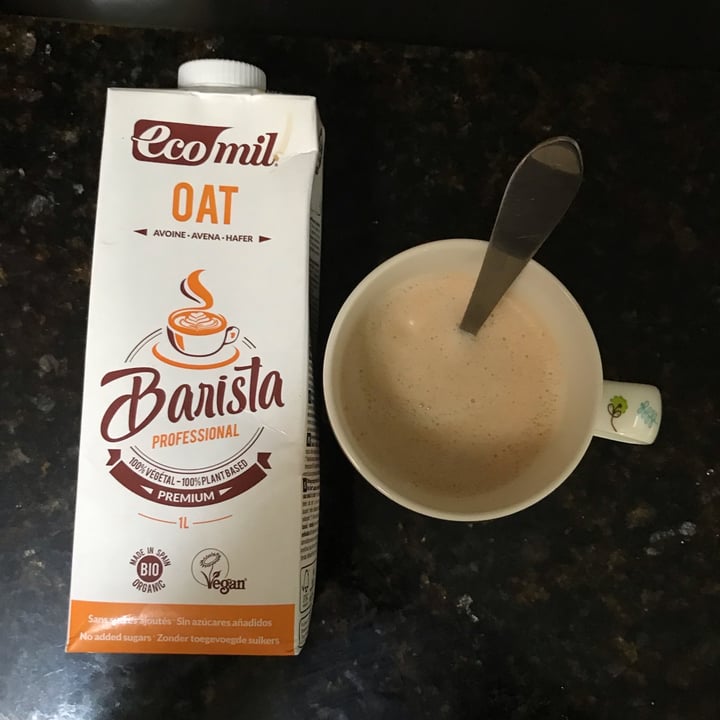 photo of Ecomil Barista oat milk shared by @alexra on  01 Sep 2022 - review