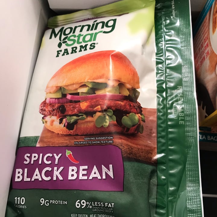 photo of MorningStar Farms veggie spice black bean shared by @serena717 on  24 May 2022 - review