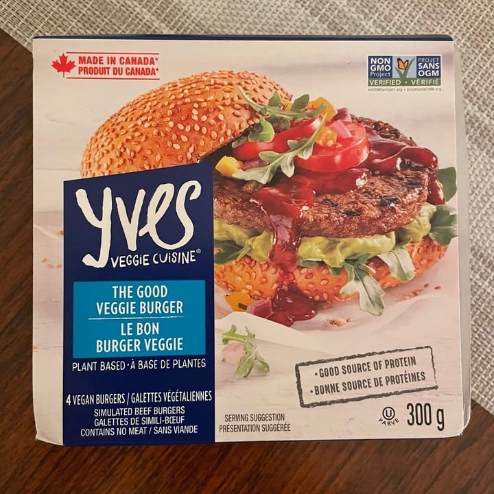 photo of Yves Veggie Cuisine The good veggie burger shared by @rosiecanada on  12 Nov 2021 - review