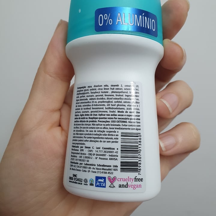 review photo of Orgânico Natural Desodorante Roll-on sem Perfume shared by @carollorenzi on 16 May 2022 - review