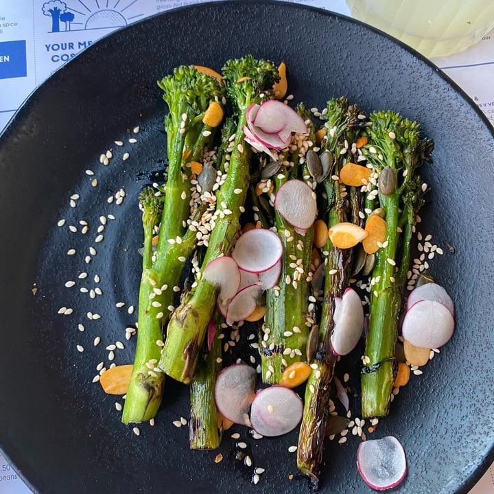 review photo of Wahaca Southbank Chargrilled tenderstem broccoli shared by @heatherevans on 06 Feb 2022 - review