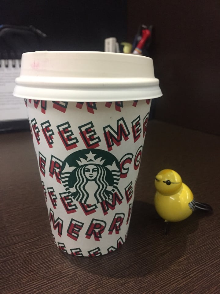 photo of Starbucks Coffee Vegan Hazelnut late shared by @lifeofsarita on  22 Nov 2019 - review