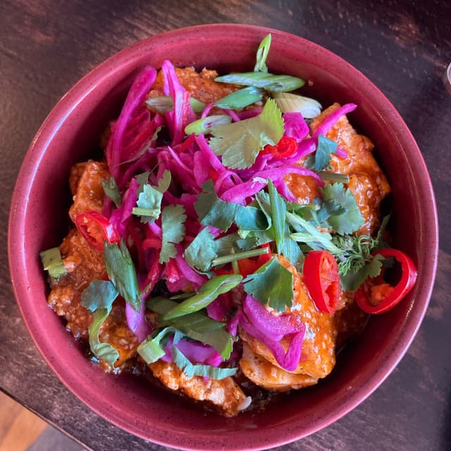 Photo of the dish “Sticky Tofu And Cauli Flower Bowl”