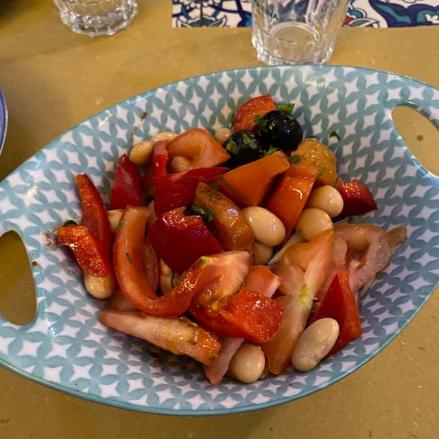Photo of the dish “insalata di fagioli”