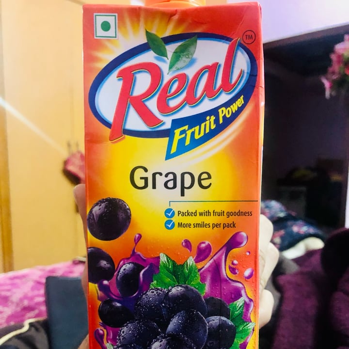 review photo of Real Grape juice shared by @vegankaran on 06 Jan 2022 - review