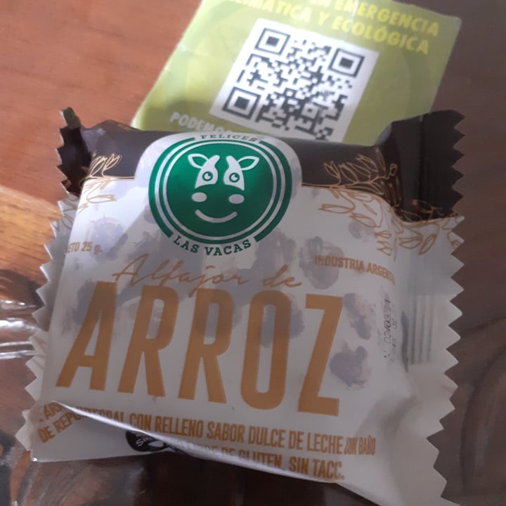 review photo of Felices Las Vacas Alfajor De Arroz shared by @unmarcianovegano on 10 Oct 2020 - review