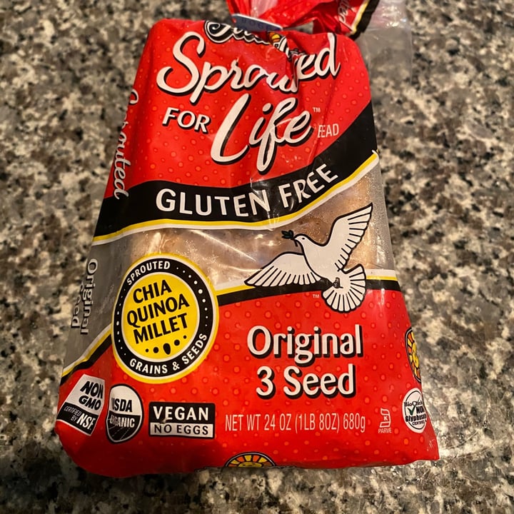 photo of Food For Life Sprouted For Life Bread shared by @kellylemon on  29 Apr 2020 - review