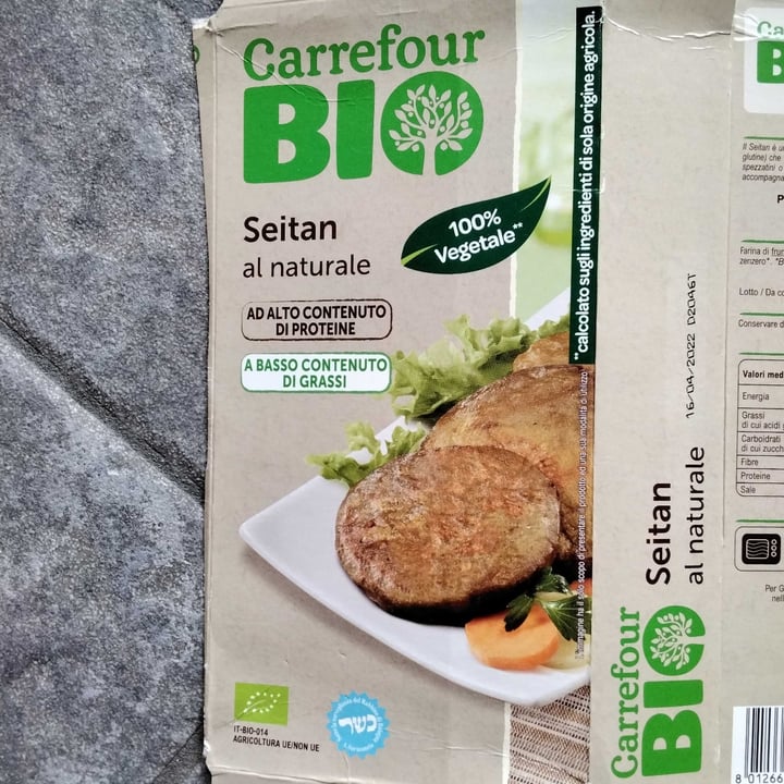 review photo of Carrefour Bio Seitan Al Naturale shared by @noee5 on 01 Sep 2022 - review