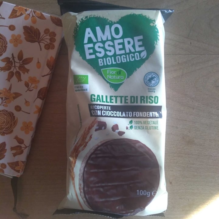 photo of Fior di Natura Gallette di riso con cioccolato fondente shared by @ssandrine on  01 Mar 2022 - review