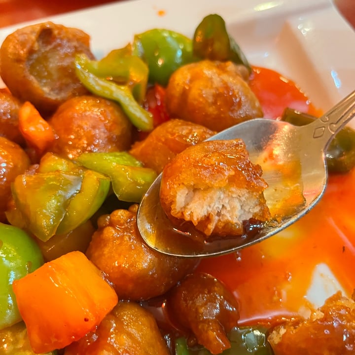 photo of Bodhi Kosher Vegetarian Restaurant Sweet & Sour Veg. Chicken shared by @bautiquerejeta on  02 Jul 2022 - review