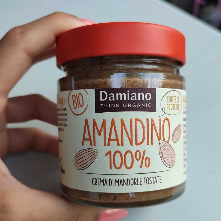 photo of Damiano Think Organic Crema di mandorle tostate bio shared by @greenaari on  21 Aug 2022 - review