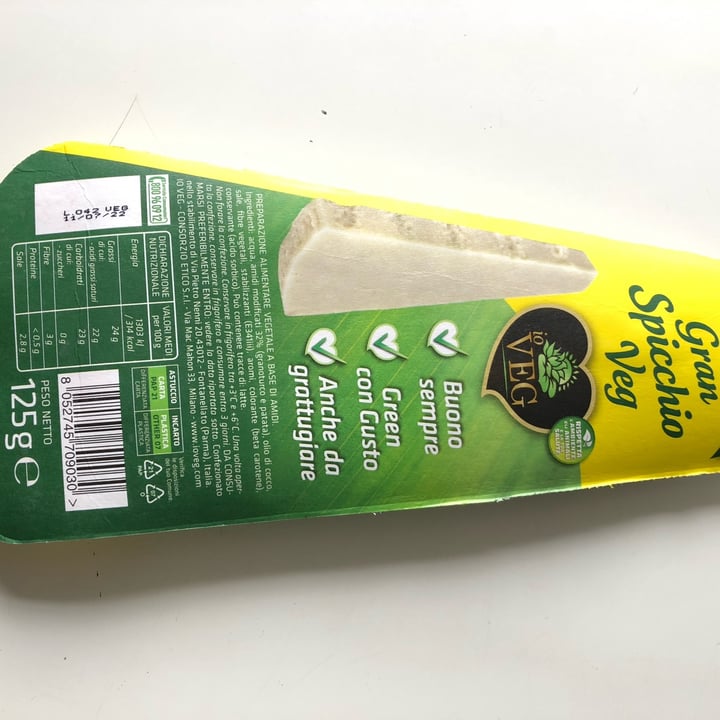 review photo of Gran Spicchio io veg Vegan cheese,gran Spicchio shared by @mariocat on 09 Apr 2022 - review