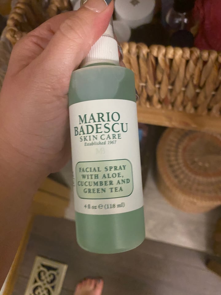 photo of Mario Badescu Facial Spray with Aloe, Cucumber and Green Tea shared by @vegansarahmarie on  24 Nov 2020 - review