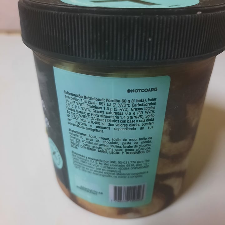 photo of NotCo Not Icecream Menta Granizada shared by @marleneriolo on  26 Jan 2022 - review