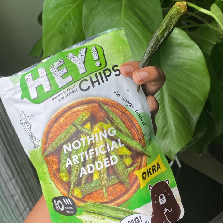 photo of Hey Chips Okra chips shared by @sarvanireddy on  12 Jul 2022 - review