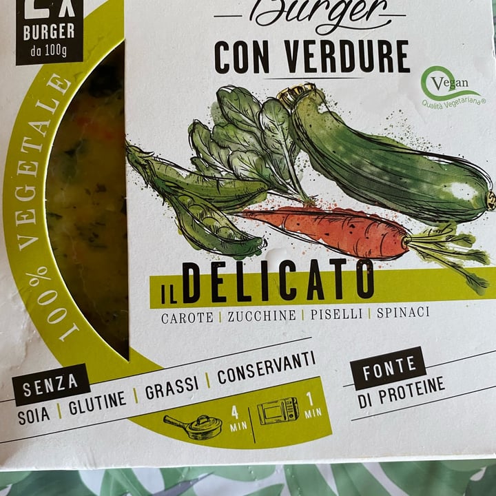 photo of Cottintavola Burger Con Verdure Il Delicato shared by @rifiutairifiuticrbt on  13 Sep 2022 - review