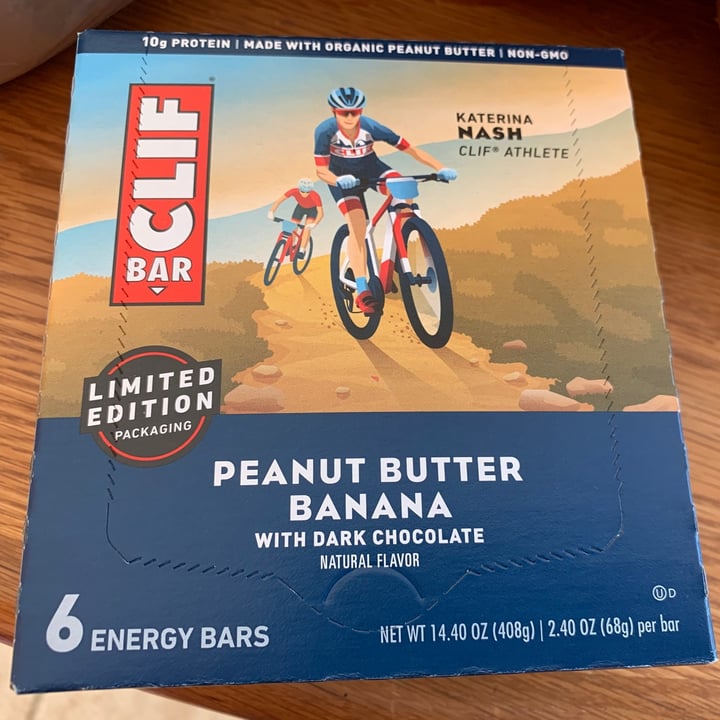 photo of Clif Bar Cliff Bar Peanut butter banana shared by @allhess on  21 Feb 2021 - review
