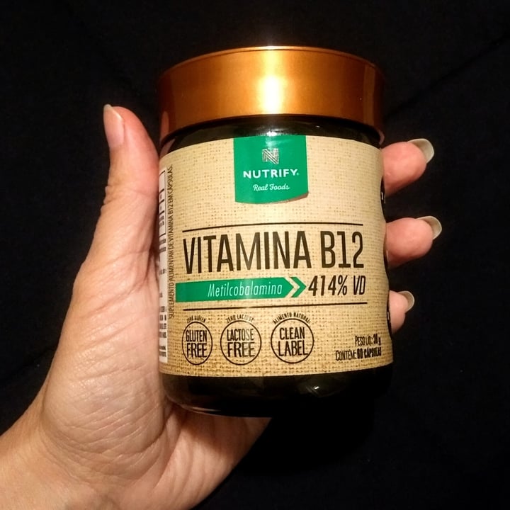 photo of Nutrify. - Food Vitamina B12 shared by @feveg on  10 May 2022 - review