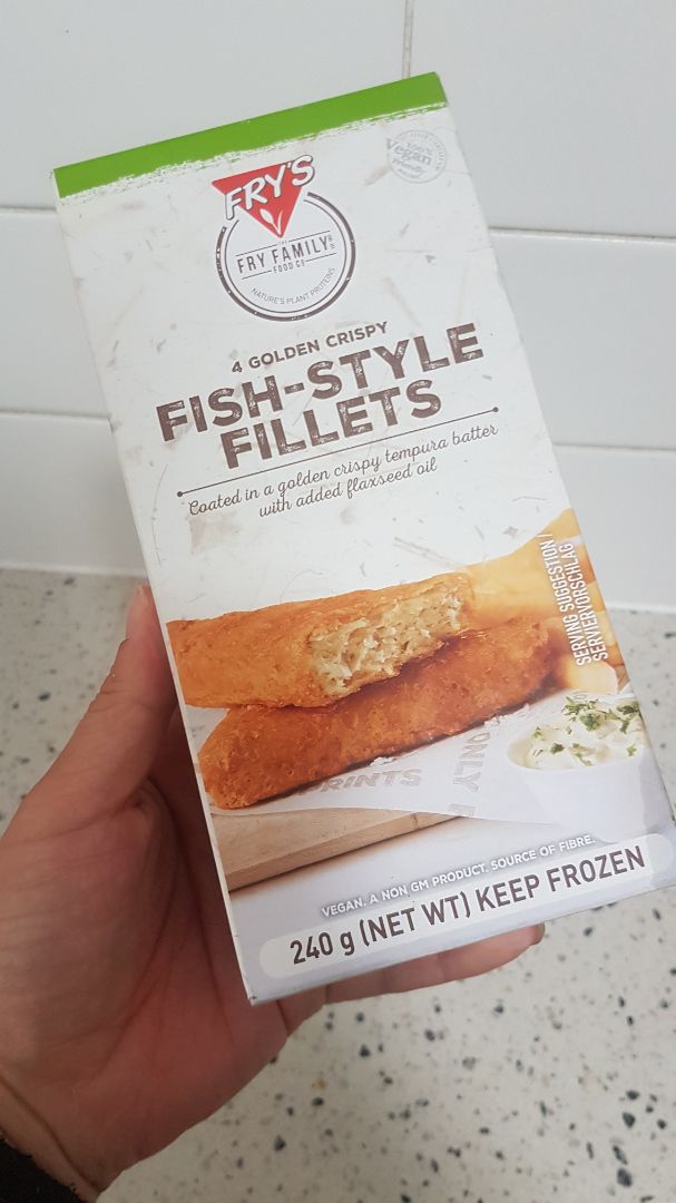 photo of Fry's Family Food Fish-Style Fillets shared by @kmazz on  18 Feb 2020 - review