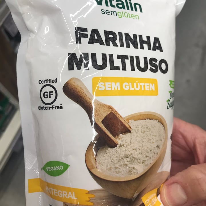 photo of Vitalin Farinha Multiuso Sem Glúten shared by @fgiacomini on  16 Nov 2022 - review