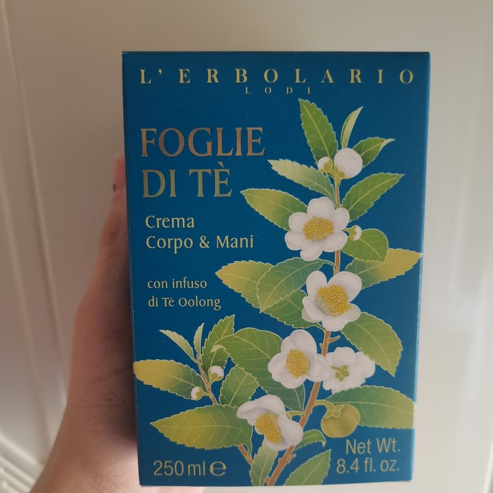 photo of L' Erbolario Lodi Crema Corpo & Mani Foglie di Tè shared by @giuuuls on  20 Jun 2022 - review