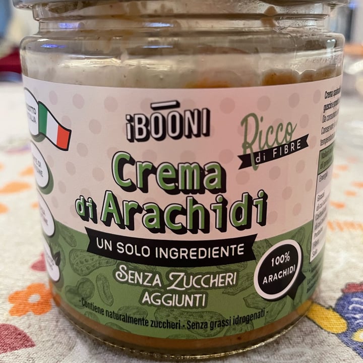 photo of iBOONI Crema di Arachidi shared by @alicecaputo on  28 Apr 2022 - review