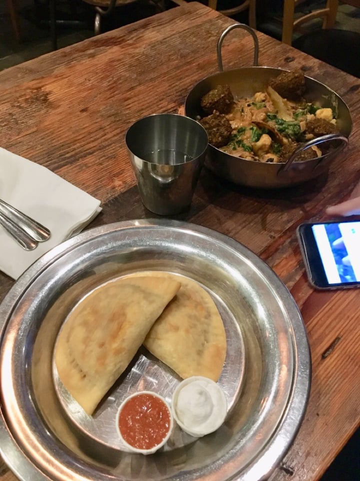 photo of The Sudra Tofu ‘paneer’ Samosa shared by @katrina on  13 Feb 2019 - review