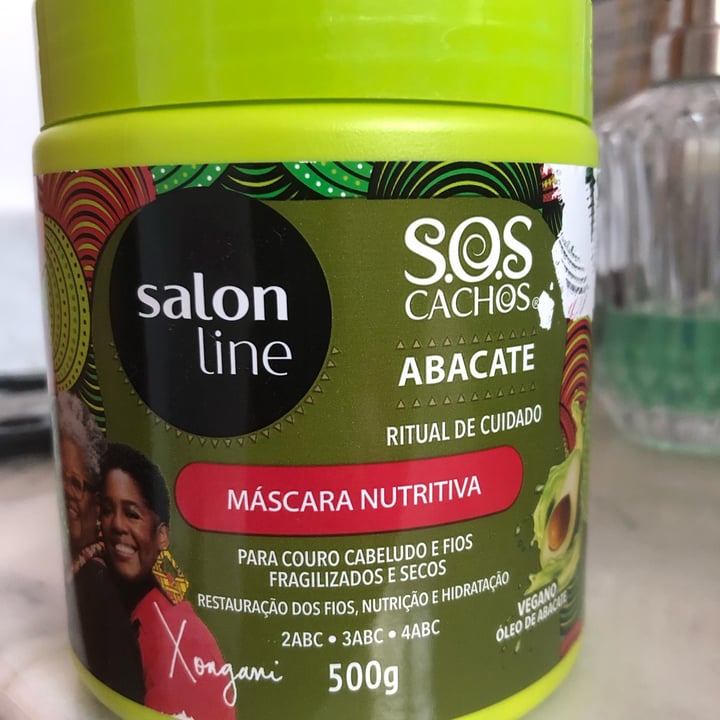 review photo of Salon line SOS Cachos - Ritual de cuidado - Abacate - Máscara Nutritiva shared by @fgmm on 15 Jun 2022 - review